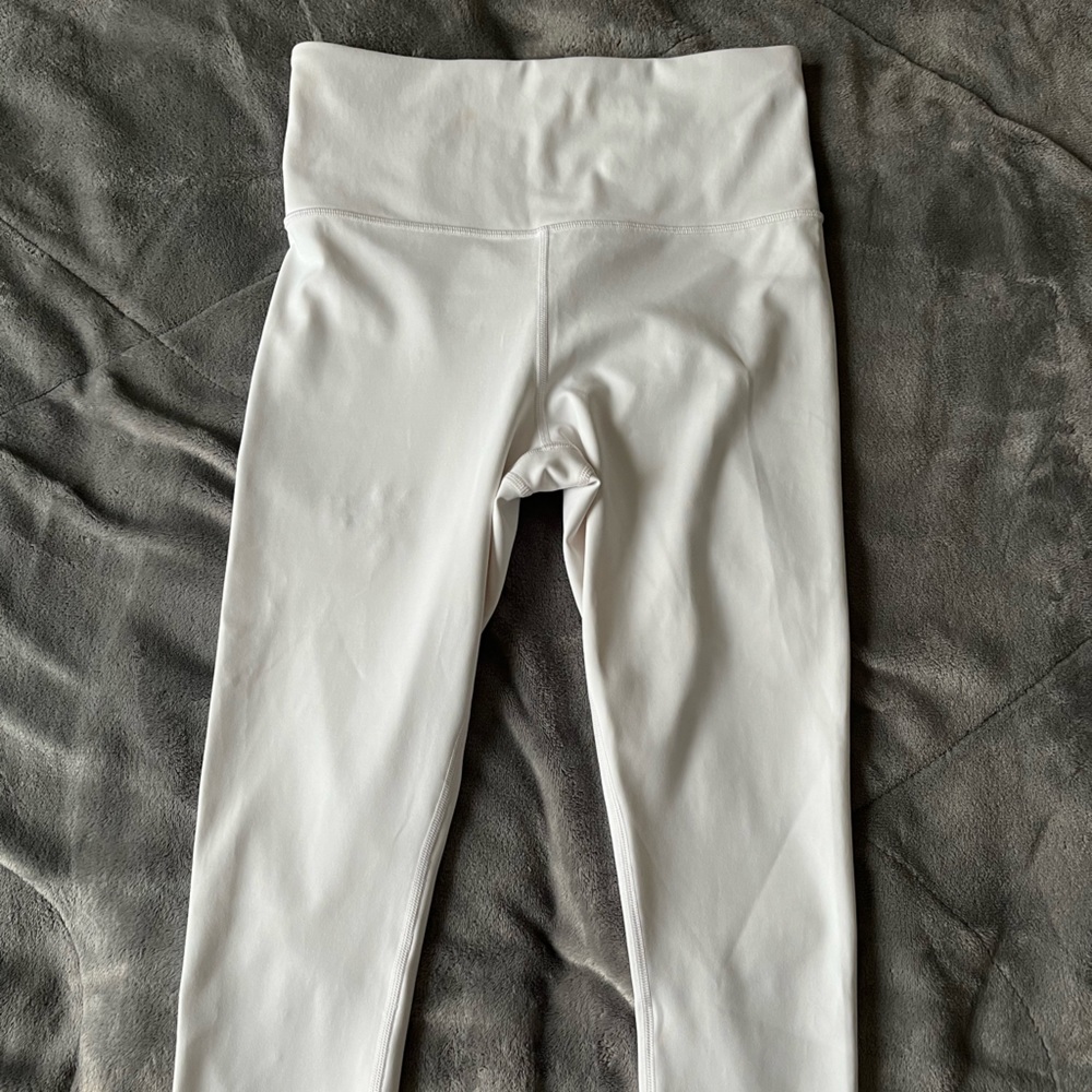 white athena capri leggings